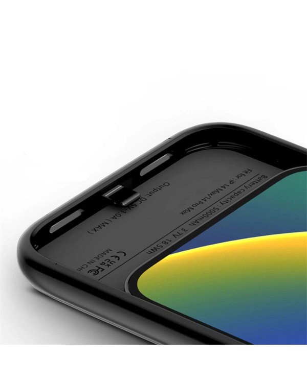 Дополнительное изображение книги «Tech-Protect PowerCase case for iPhone 15 Pro with MagSafe and 7000mAh power bank - black»