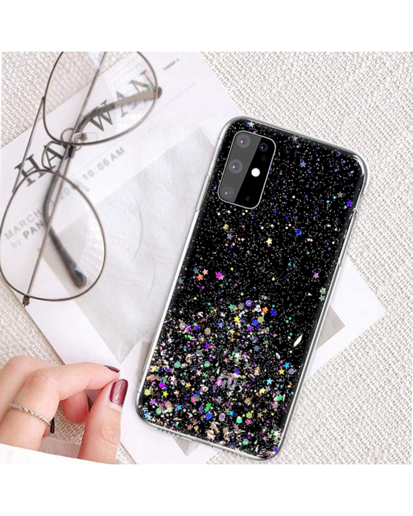 Fusion glue glitter силиконовый чехол для Xiaomi Redmi 9T / Poco M3 черный