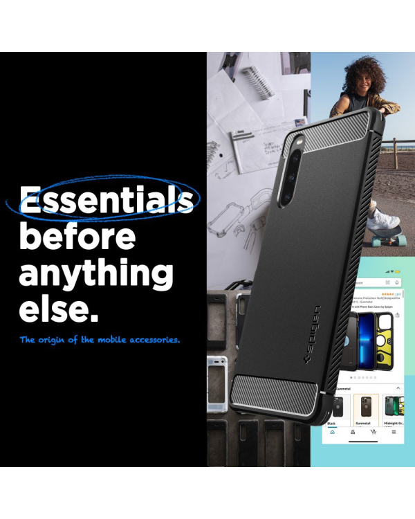 Дополнительное изображение книги «Spigen Rugged Armor Sony Xperia 1 V czarny|black ACS06204»