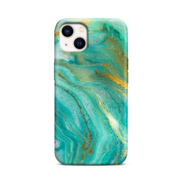 Fusion Blue Lagoon силиконовый чехол для Apple iPhone 13