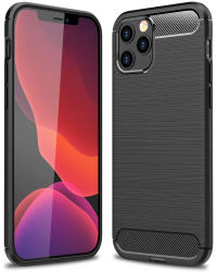 Fusion Trust Back Case Силиконовый чехол для Apple iPhone 12 Pro Max Черный