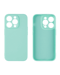Матовый TPU чехол OBAL:ME для Apple iPhone 15 Pro бирюзовый