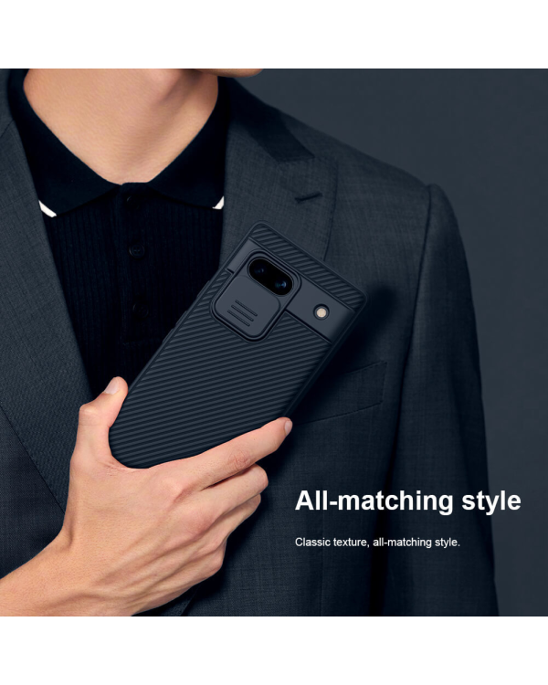 Дополнительное изображение книги «Nillkin CamShield Pro PC+TPU Case for Google Pixel 7A black»
