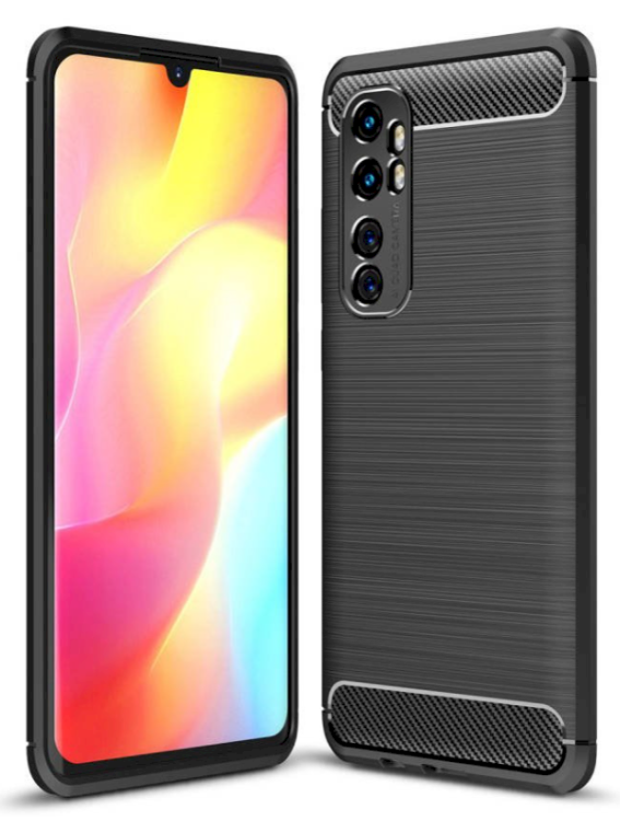 Fusion Trust Back Case Силиконовый чехол для Xiaomi Mi Note 10 Lite Черный