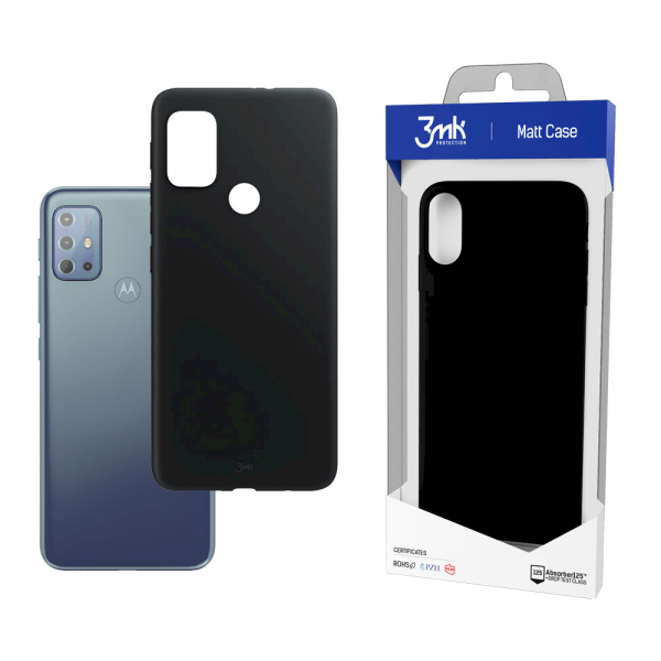 Обложка книги «Motorola Moto G20 - 3mk Matt Case black»