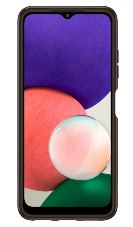 Обложка книги «EF-QA226TBE Samsung Soft Clear Cover for Galaxy A22 5G Black»