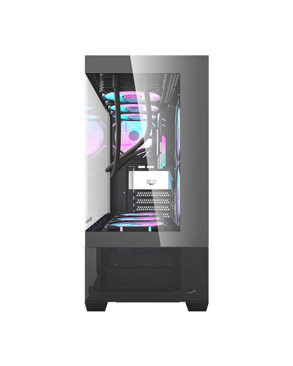 Дополнительное изображение книги «Компьютерный корпус Darkflash DS900 AIR (черный) + 7 вентиляторов ARGB»