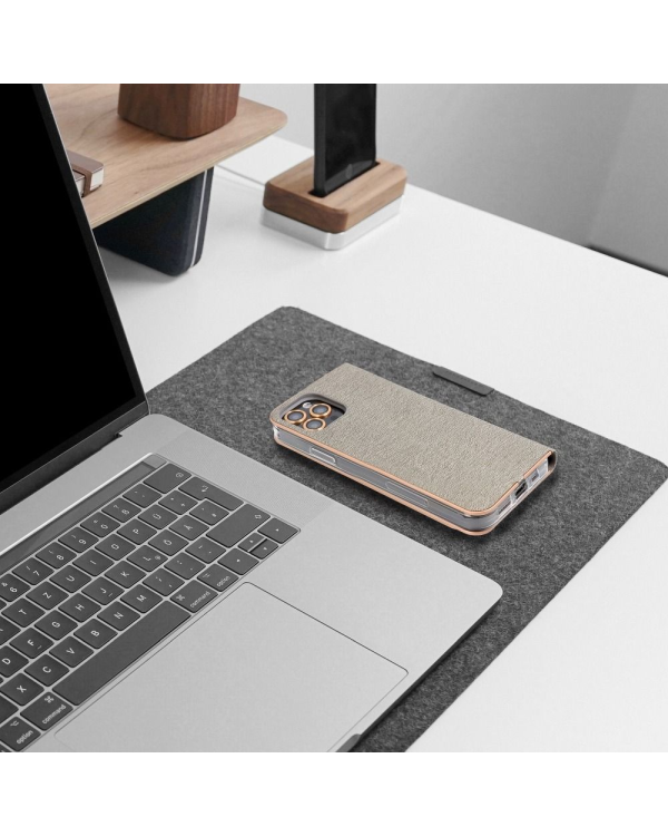 Fusion Luna Book Case Книжка чехол для Samsung Galaxy A55 5G Серый