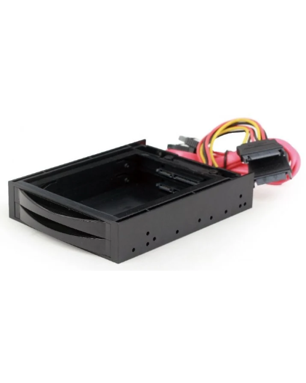 Адаптер Gembird MR3-2SATA2.5-01 |160 г | черный