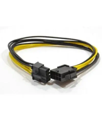 Кабель питания PCI express 6+2-pin power 0.3m удлинитель Cablexpert (CC-PSU-84)