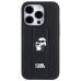 Karl Lagerfeld KLHCP13LGSAKCPK iPhone 13 Pro | 13 6.1" черный жесткий чехол Gripstand Saffiano Karl&Choupette Булавки