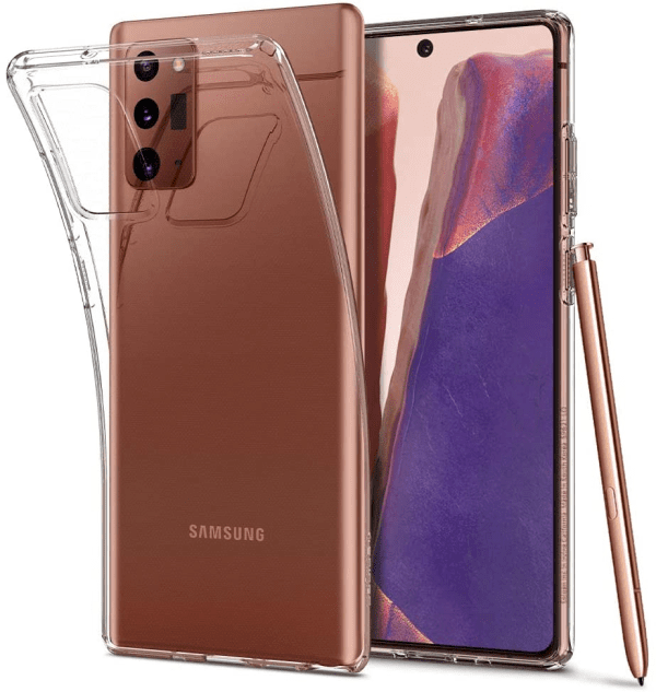 Fusion Ultra Back Case 2 mm Прочный Силиконовый чехол для Samsung N980 Galaxy Note 20 Прозрачный