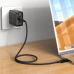 Acefast cable USB Type C - USB Type C 2m, 100W (20V | 5A) black (C6-03 Black)