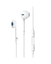 Devia wired earphones Smart jack 3,5mm white