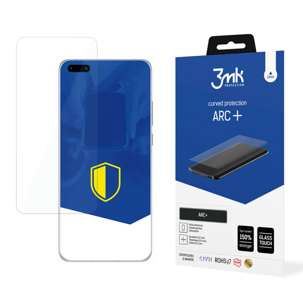 Обложка книги «Huawei Mate 40 Pro - 3mk ARC+ screen protector»