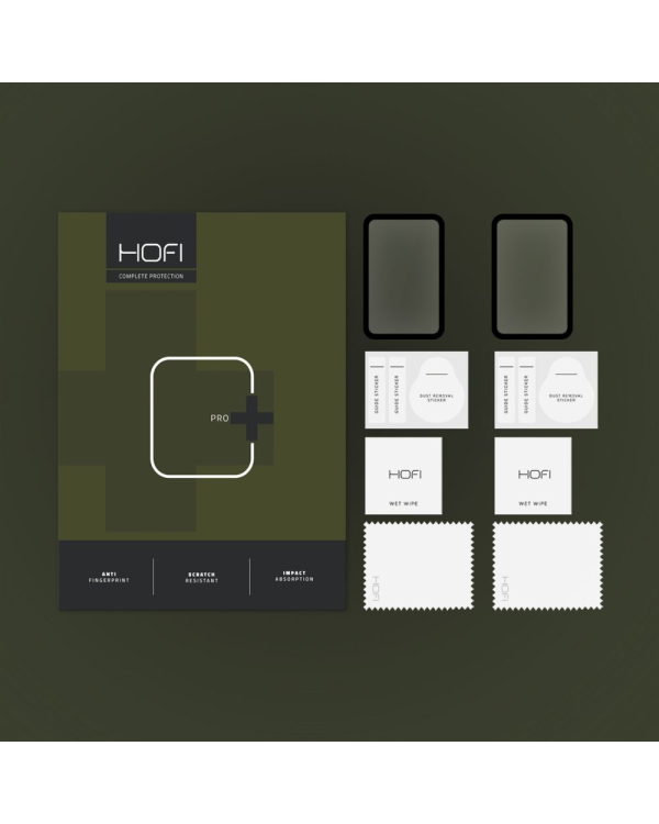 Дополнительное изображение книги «HOFI HYBRID GLASS HYBRID PRO+ 2-PACK GALAXY FIT 3 BLACK»