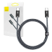 Кабель USB-C - USB-C Baseus Dynamic Series, 100 Вт, 1 м (серый)