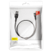 Baseus HALO CATGH-A01 USB-C провод для зарядки QC/ PD / LED / 50 cm черный
