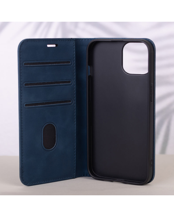 Чехол-книжка Fusion Smart Suede для Samsung A165 Galaxy A16 5G синий