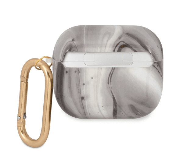 Обложка книги «GUA3UNMK Guess TPU Shiny Marble Case for Airpods 3 Black»