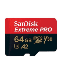 Memory card SanDisk Extreme Pro microSDXC 64GB 170/90 MB/s A2 C10 V30 (SDSQXCY-064G-GN6MA)