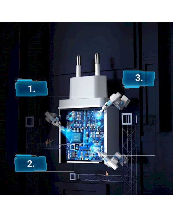 Ugreen CD122 Quick Charge 3.0 USB wall Charger white
