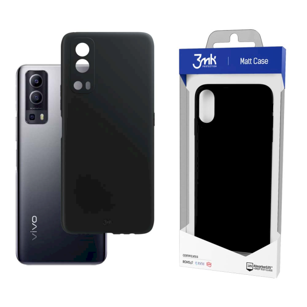 Обложка книги «Vivo Y72 5G - 3mk Matt Case black»