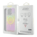 Guess GUHMP15LHITSP iPhone 15 Pro 6.1" różowy|pink hardcase IML Iridescent MagSafe