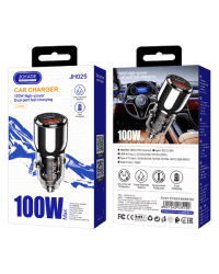 Автомобильное зарядное устройство Jokade JH025 USB | USB-C | 100 Вт черный