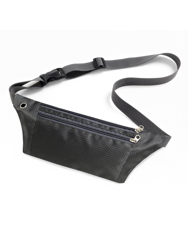 Ultimate Running Belt with headphone outlet  black