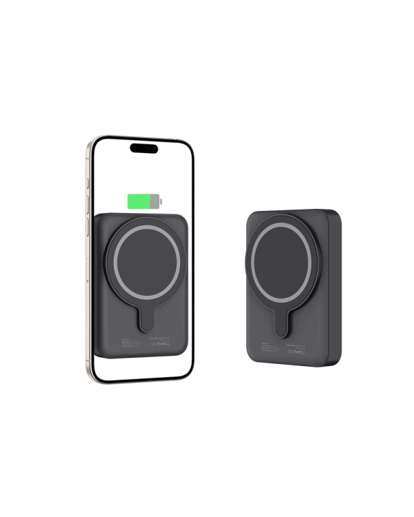 Tech-Protect LifeMag PB11 Powerbank с портом USB-C MagSafe 10000mAh 15W - черный + кабель USB-C