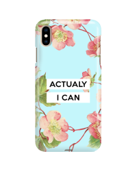 Fusion Actualy I Can Back Case Силиконовый чехол для Apple iPhone 11 Pro Голубой