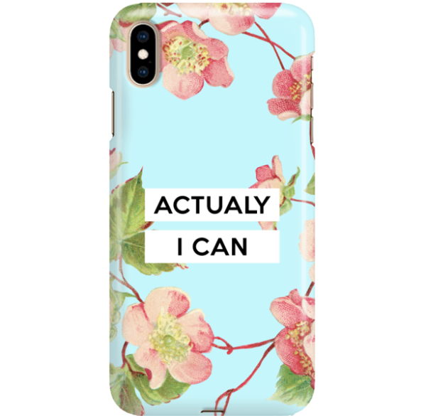 Fusion Actualy I Can Back Case Силиконовый чехол для Apple iPhone 11 Pro Голубой