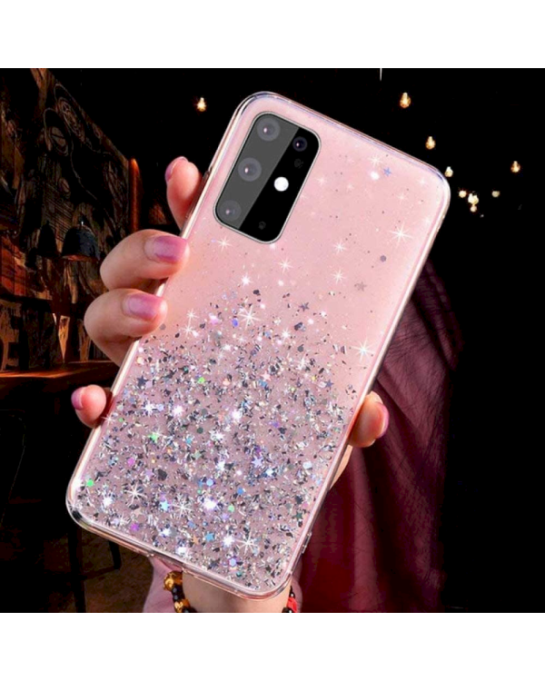 Fusion glue glitter силиконовый чехол для Samsung A426 Galaxy A42 5G розовый