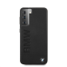 Обложка книги «BMHCS21MSLLBK BMW Leather Hot Stamp Cover for Samsung Galaxy S21+ Black»