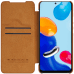Nillkin Qin Book Case for Xiaomi Redmi Note 11 Brown