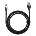 Обложка книги «Baseus Zinc USB - USB Type C magnetic data charging cable Quick Charge AFC 1 m 5 A black and gray (CATXC-NG1)»