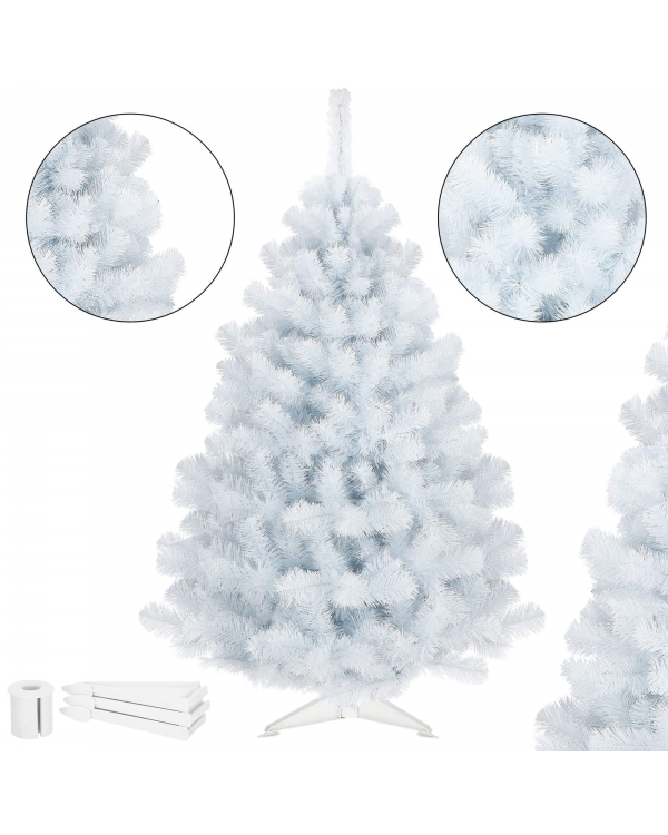 CT0050 ИСКУССТВЕННАЯ РОЖДЕСТВЕНСКАЯ ЕЛЬ БЕЛАЯ 150 СМ