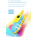 Детская рация Fusion Clear Sound с радиусом действия 1-3 км / светодиодный фонарик / аккумулятор (сине-желтый)