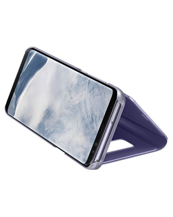 Samsung EF-ZG955CVEGWW View Standing Cover Оригинальный чехол книжка для Samsung G955 Galaxy S8 Plus Фиолетовый (EU Blister)