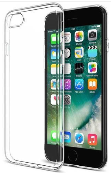 Fusion Ultra Back Case 0.3 mm Прочный Силиконовый чехол для Apple iPhone 7 / 8 Прозрачный