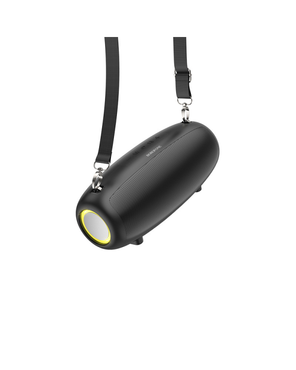 Портативная Bluetooth колонка Borofone BP13 Dazzling с микрофоном черная