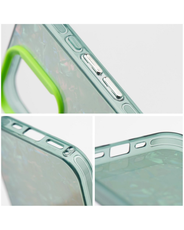 Fusion Tutti Frutti Силиконовый чехол для Apple iPhone 16 Pro Max зеленый