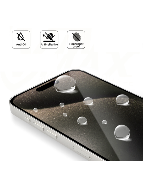 Vmax закаленное стекло 2,5D Normal Clear Glass для iPhone 16 Pro Max 6,9"