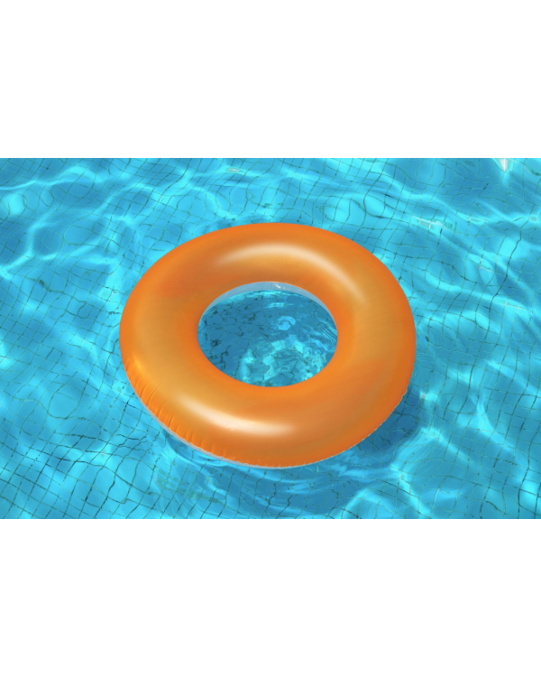 Плавательный круг оранжевый неон 91 см BESTWAY