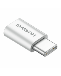 Huawei AP52 Micro USB to USB Type-C Adapter 5V 2A Data Sync Charge (bulk packaging) white