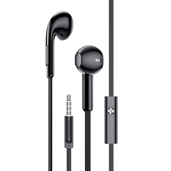 Обложка книги «Borofone Earphones BM55 Sonido with microphone black»