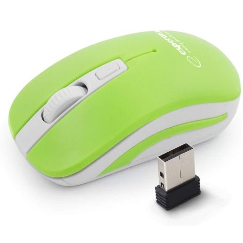 Обложка книги «Esperanza EM126WG GREEN 1600DPI ОПТИЧЕСКАЯ БЕCПРОВОДНАЯ КОМПЬЮТЕРНАЯ МЫШЬ»