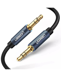 UGREEN AV122 Mini jack cable 3.5mm AUX 5m (blue)
