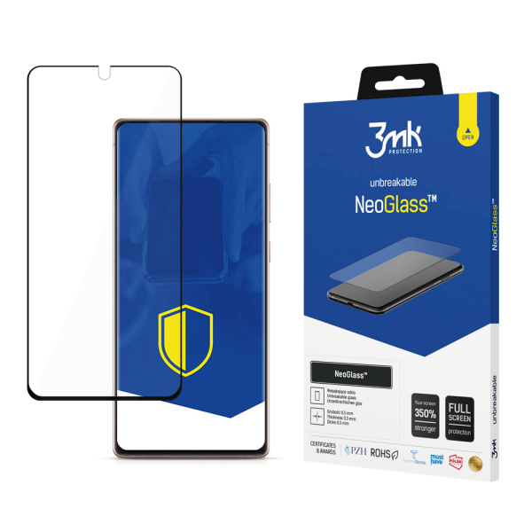 Обложка книги «Samsung Galaxy Note20 5G Black - 3mk NeoGlass™ screen protector»